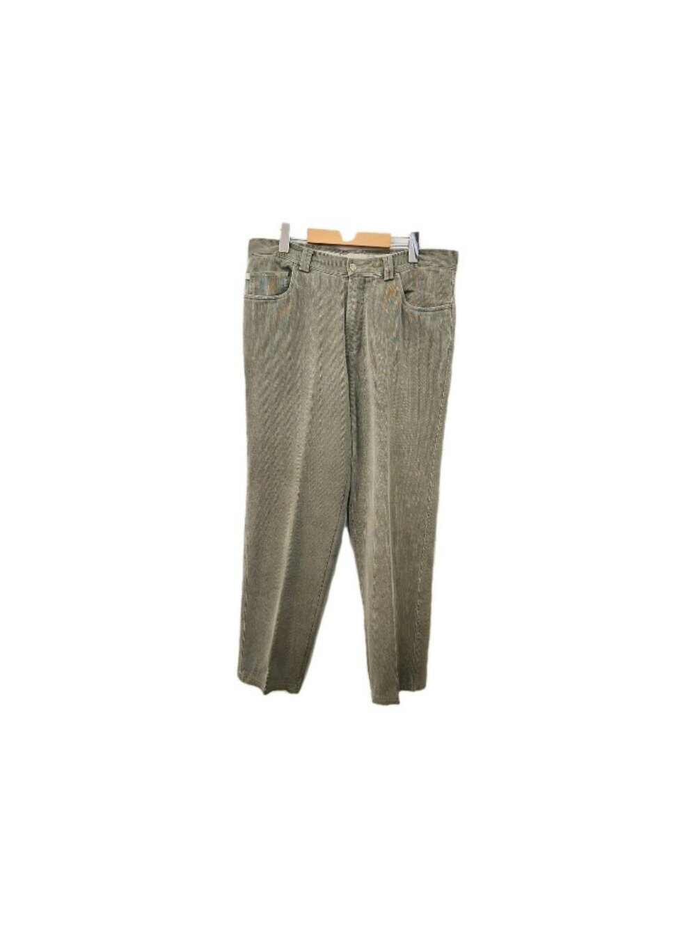 Vintage Tommy Bahama Silk Blend Corduroy Pants 5 Pocket Chino Khaki Mens 36x31